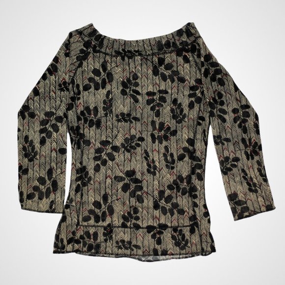 The Limited Sheer Floral Print Top - Picture 4 of 4